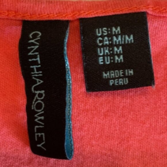 Cynthia Rowley Coral Tank - Picture 7 of 7